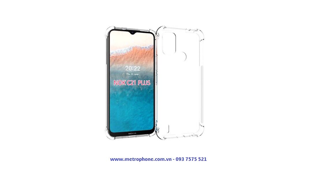 Ốp trong chống sốc 4 góc cạnh cho Nokia C21 Plus