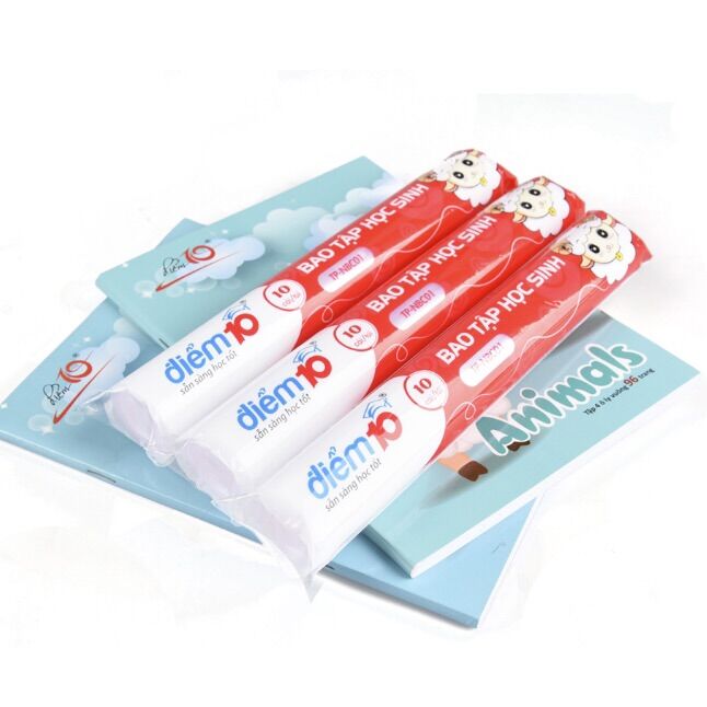 Combo 10 Bìa bao tập Điểm 10 TP-NBC01