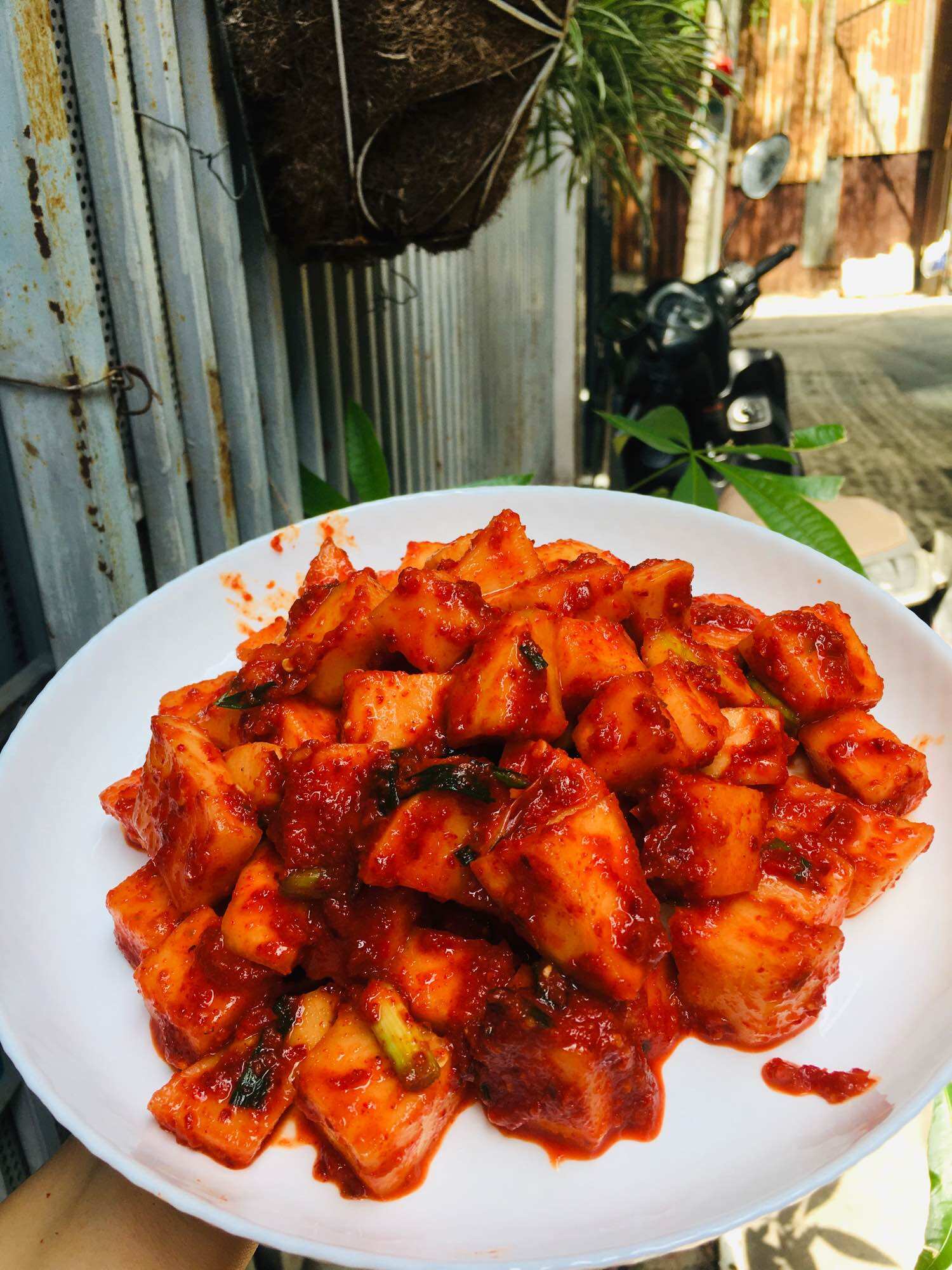 Kim chi củ cải trắng  (500gr)
