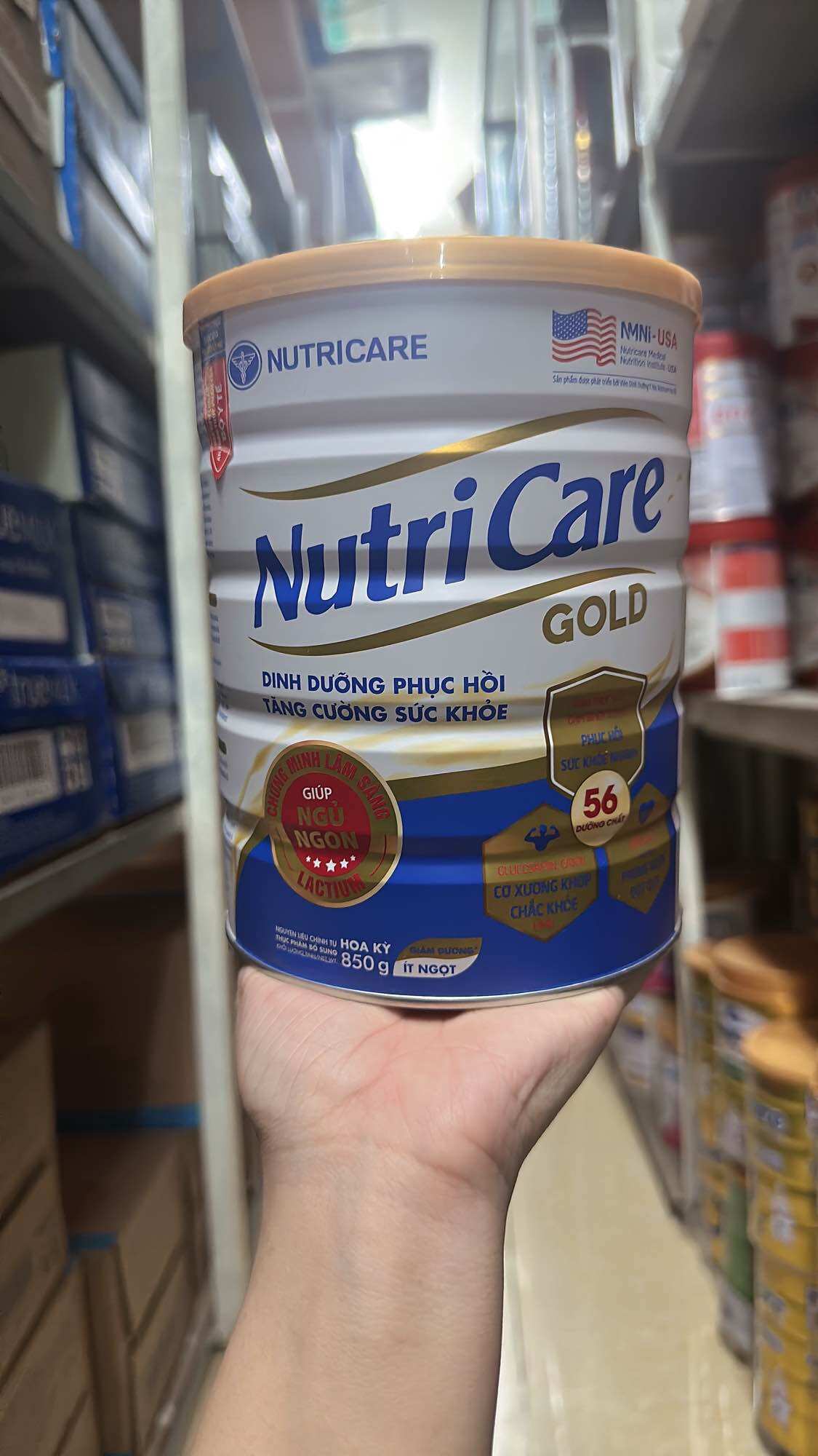 Sữa bột Nutricare Gold