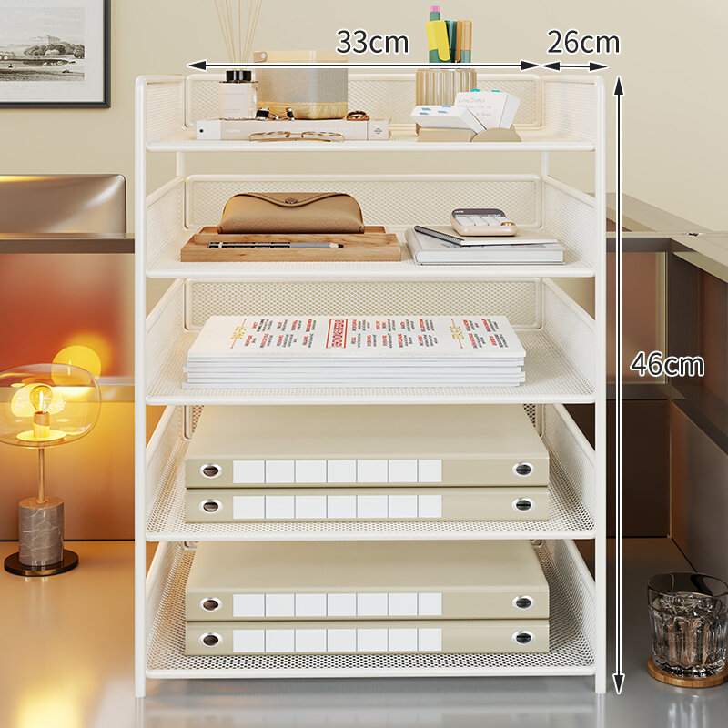 WUBUWEI | Giá Để Bàn Đa Tầng Chứa Sách và Tài Liệu Văn Phòng