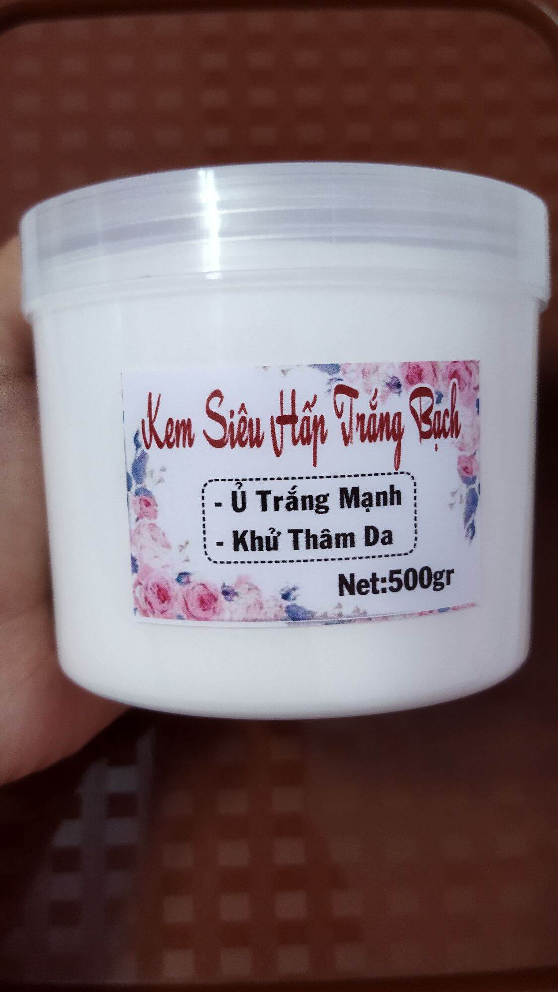 Kem Body Hấp Trắng Bạch ( ủ trắng da - khử thâm cho da) hộp 500g