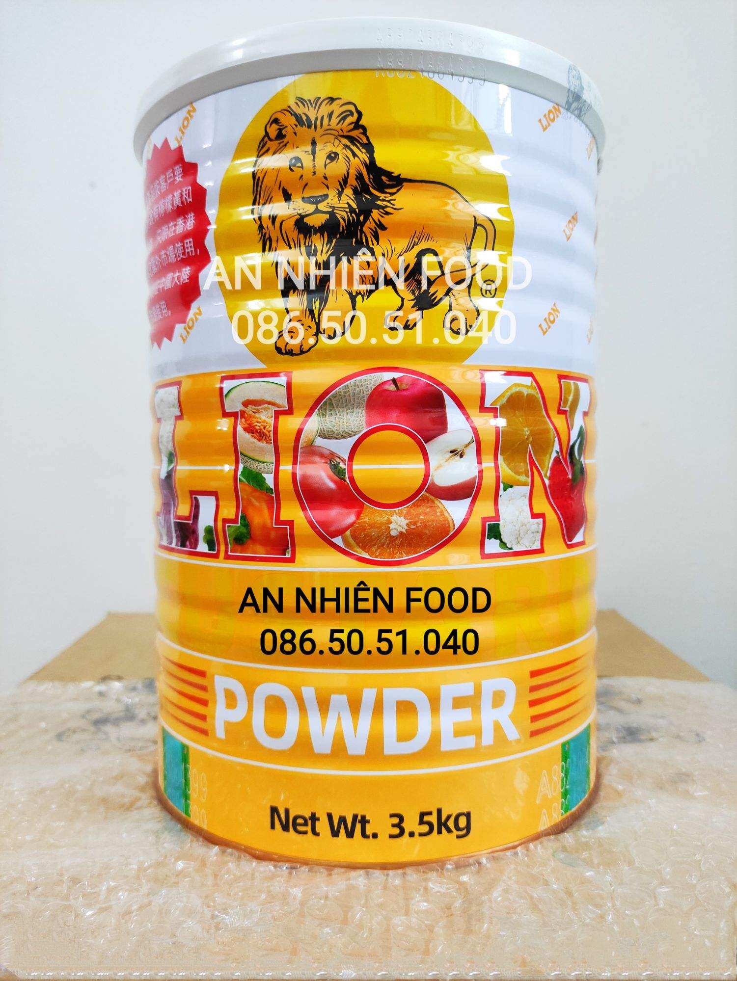 Bột Sư Tử Làm Bánh Hiệu Lion Custas hộp to 3,5KG