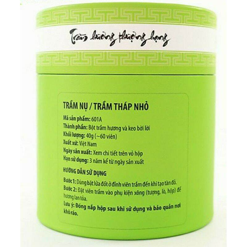Nhang trầm nụ cao cấp ( nhang xanh)