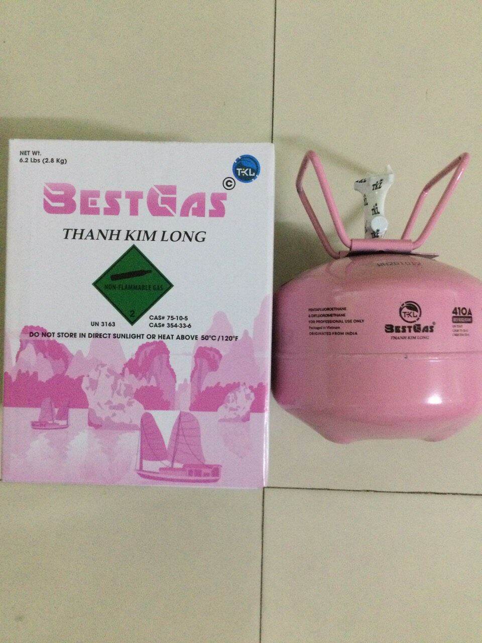 Best gas 2.8kg 410A dung môi chất lạnh điều hòa