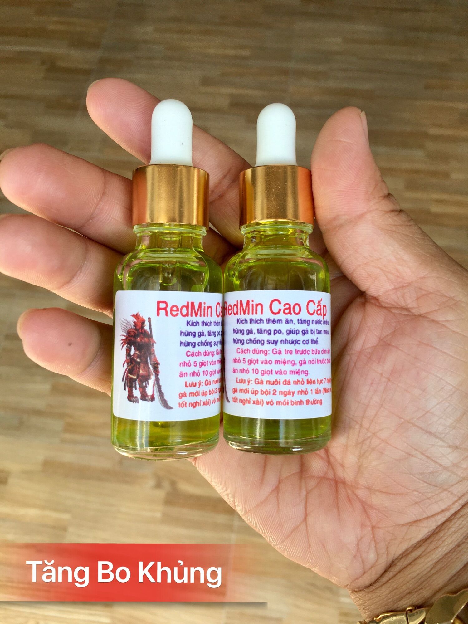 Redmin cao cấp, tăng bo cho gà