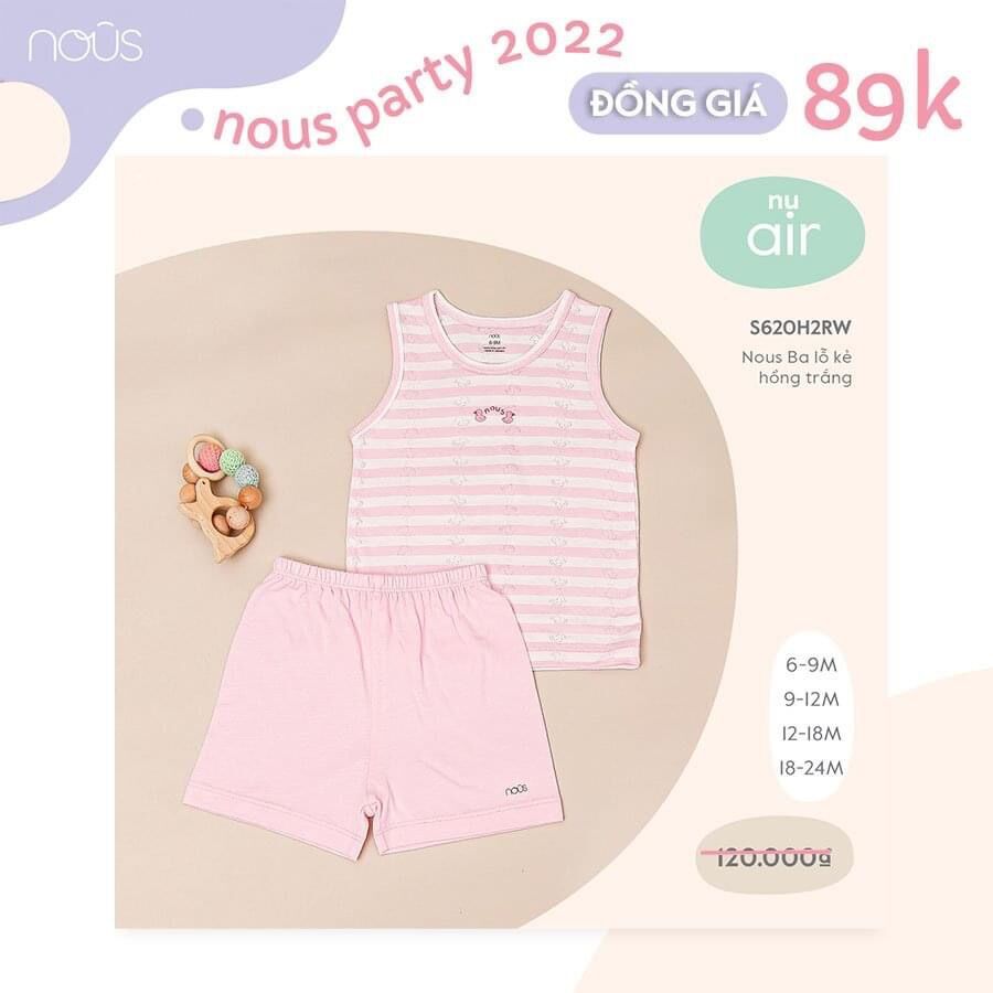 Xả kho ba lỗ Nous đồng giá 89k