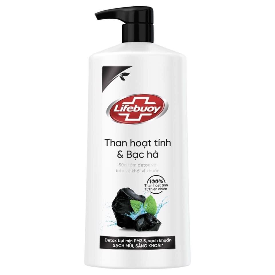 Sữa tắm Lifebuoy than hoạt tính