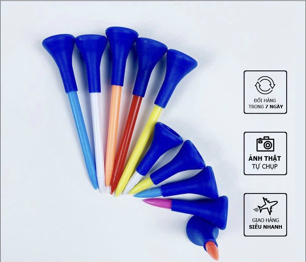 Tee golf caiton- trụ đặt bóng golf nhựa dẻo