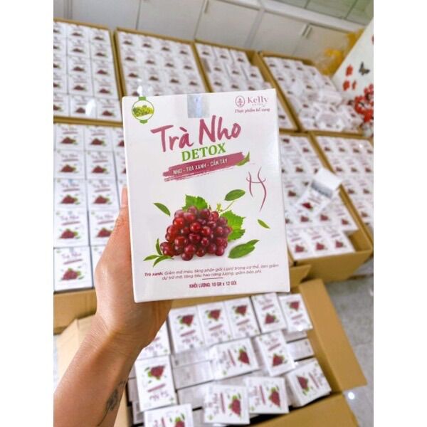 TRÀ NHO GIẢM CÂN KELLY DETOX