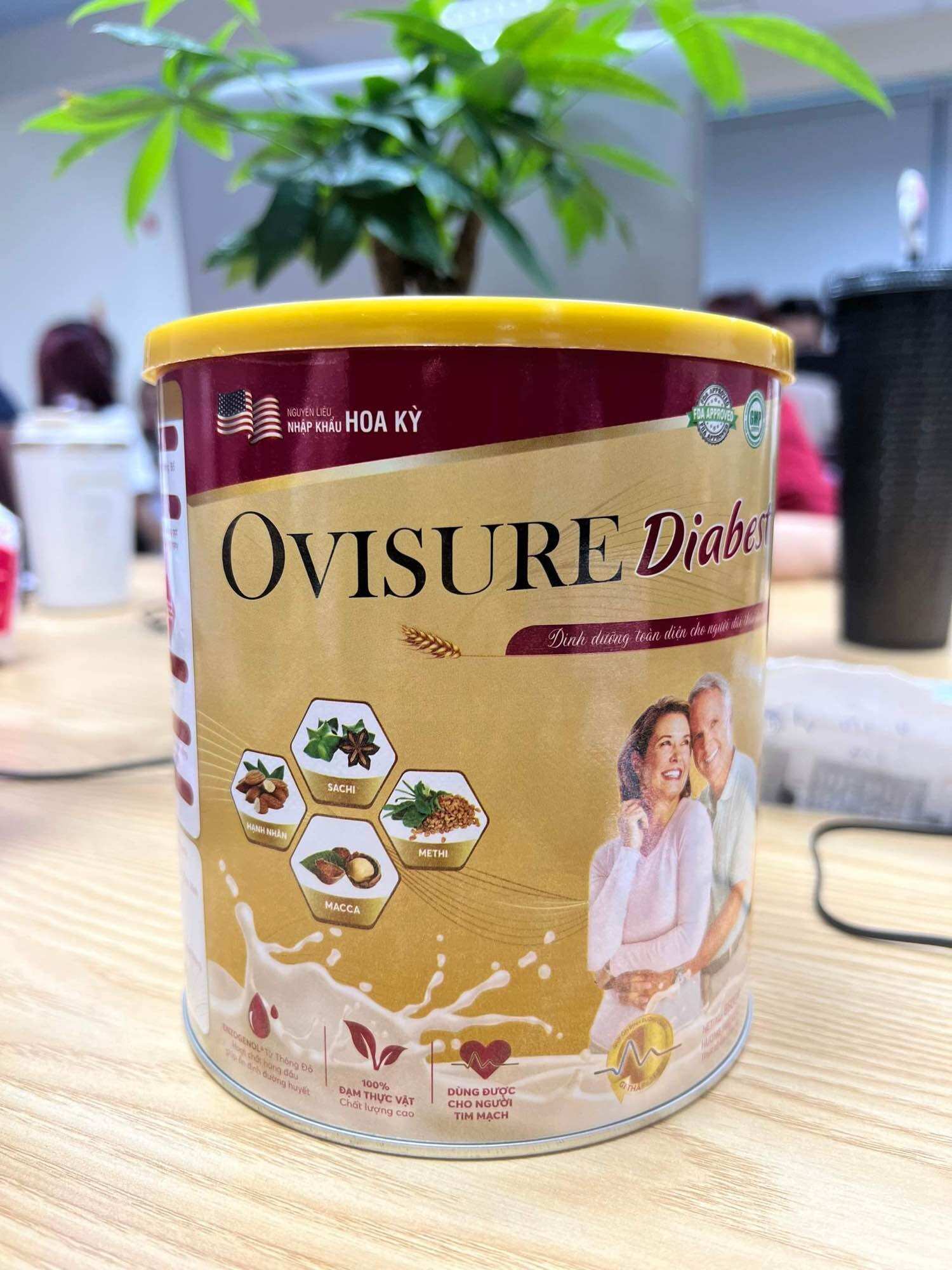 Sữa Hạt Tiểu Đường Ovisure Diabest 650g