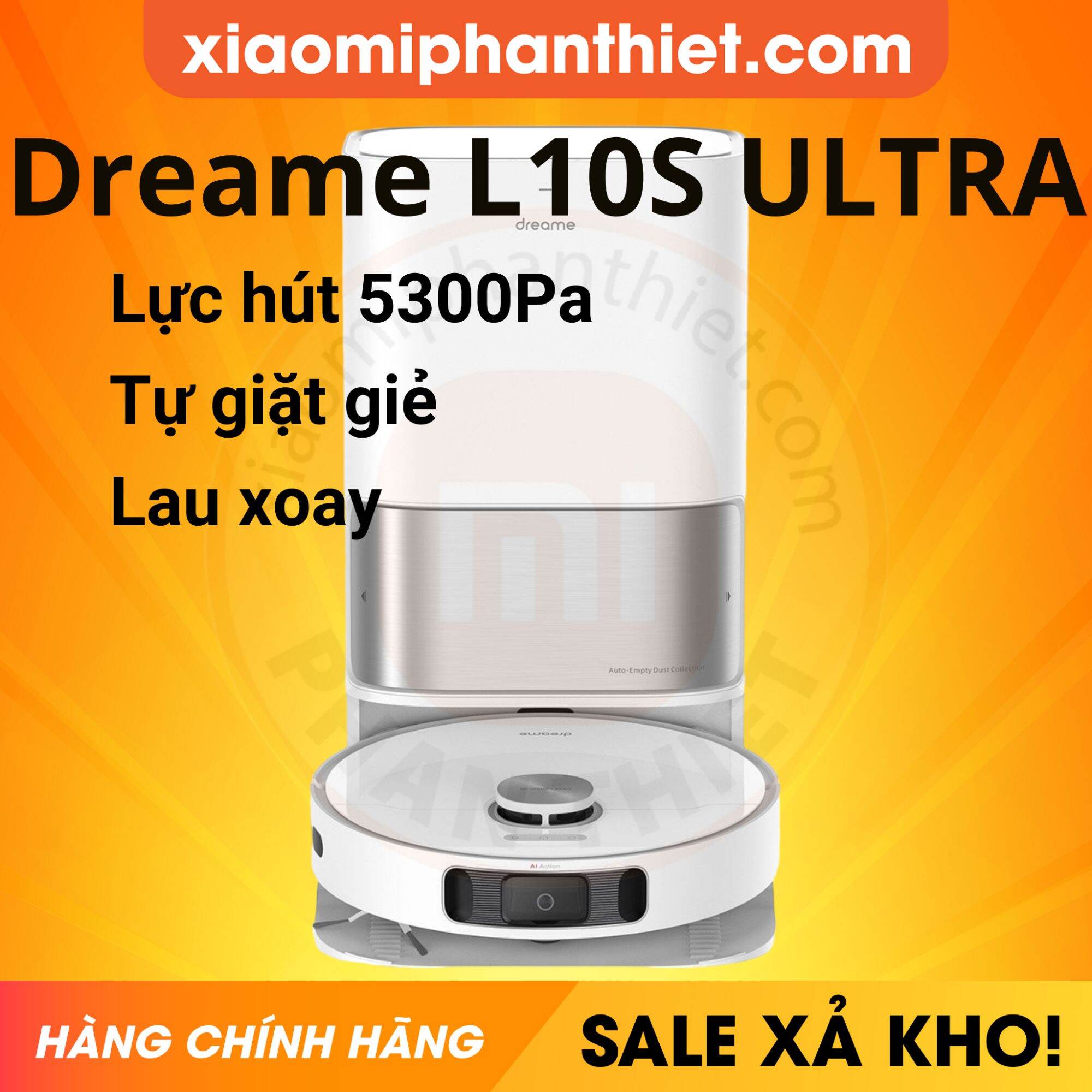 Robot hút bụi lau nhà xiaomi dreame l10s ultra