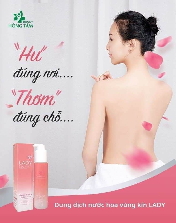 Lady dung dịch vệ sinh nước hoa cao cấp