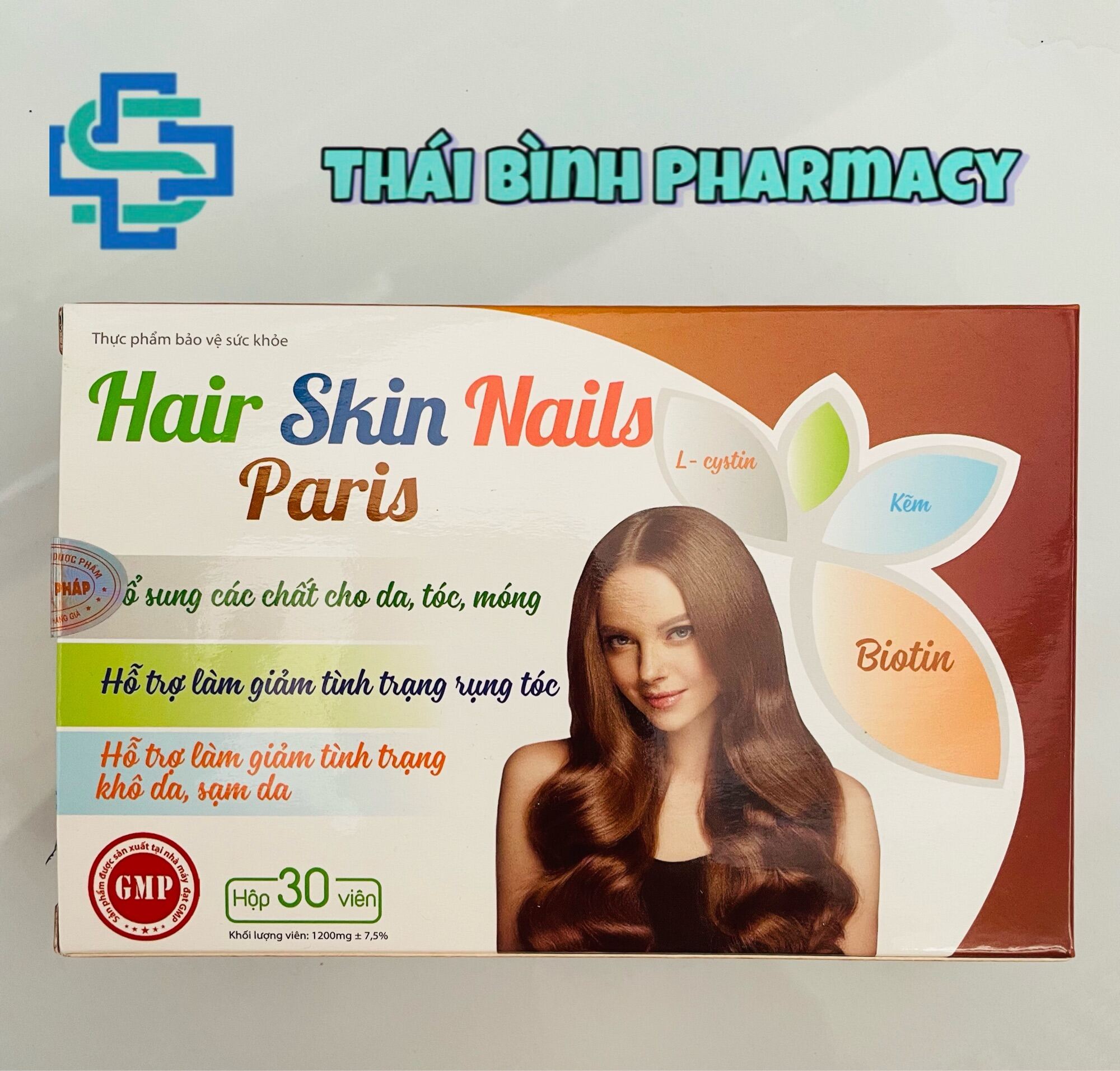Hair Skin Nail Paris - Bổ sung dưỡng chất cho Da Móng Tóc hộp 30v