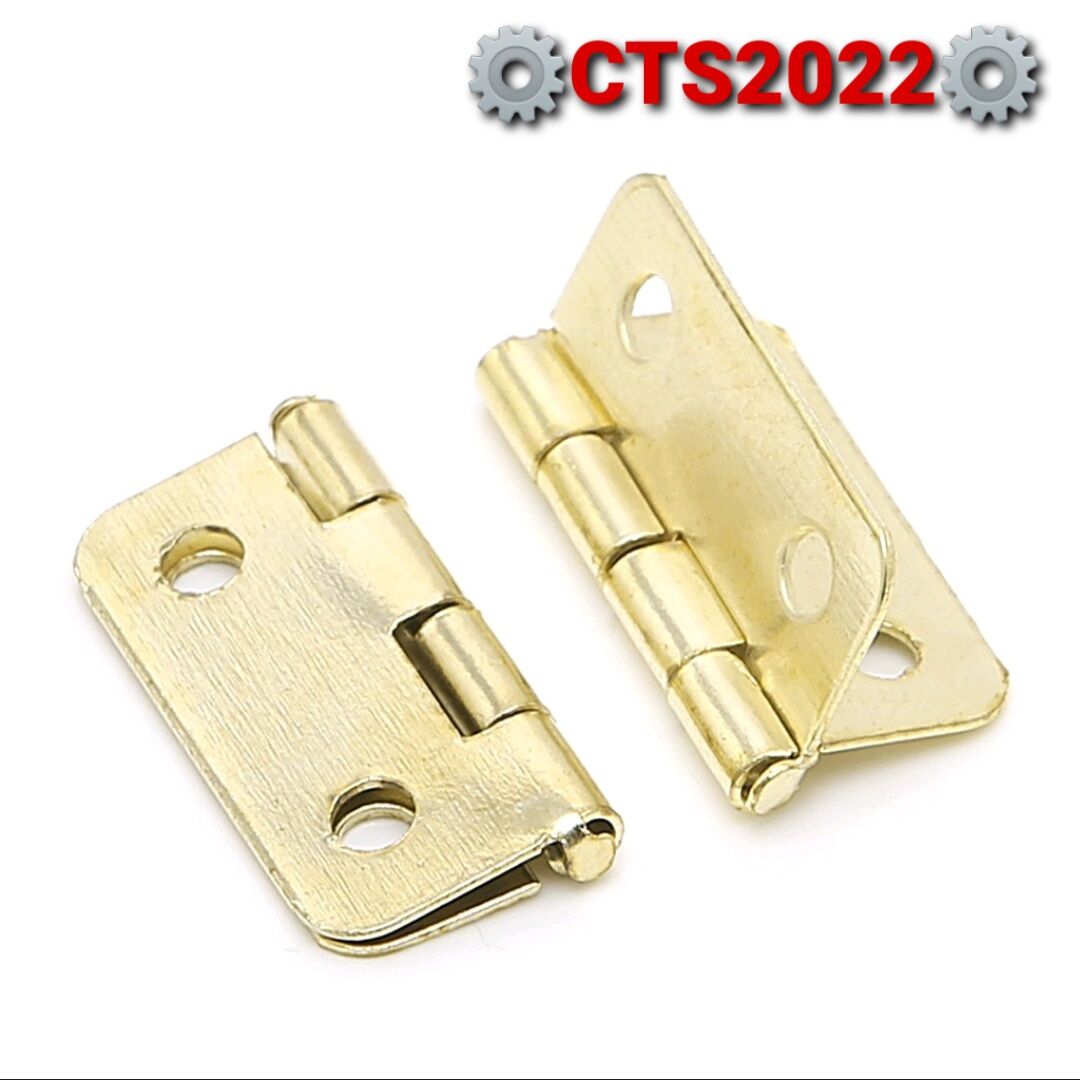 Bản lề mini 18x16mm kèm đinh vít