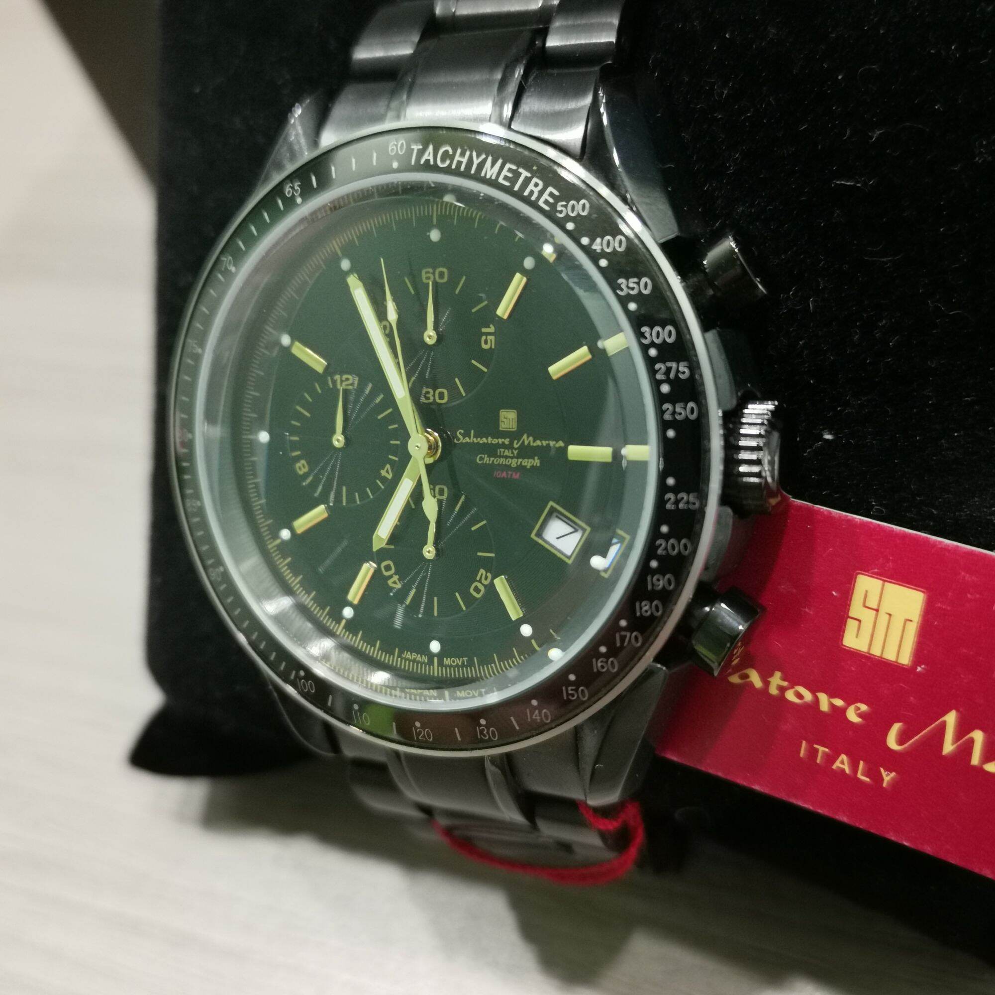 Đồng Hồ Si Nhật Nam _ Salvatore Marra - Chronograph _ ITALY - SM 