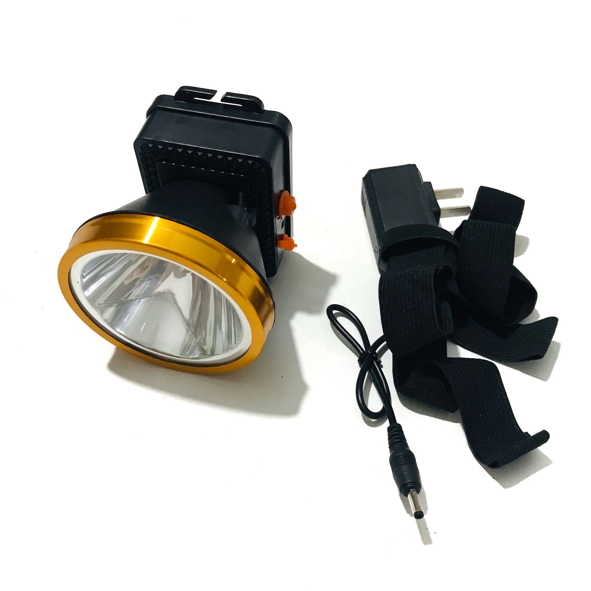 Đèn pin đội đầu siêu sáng D203, đèn bin đội đầu led