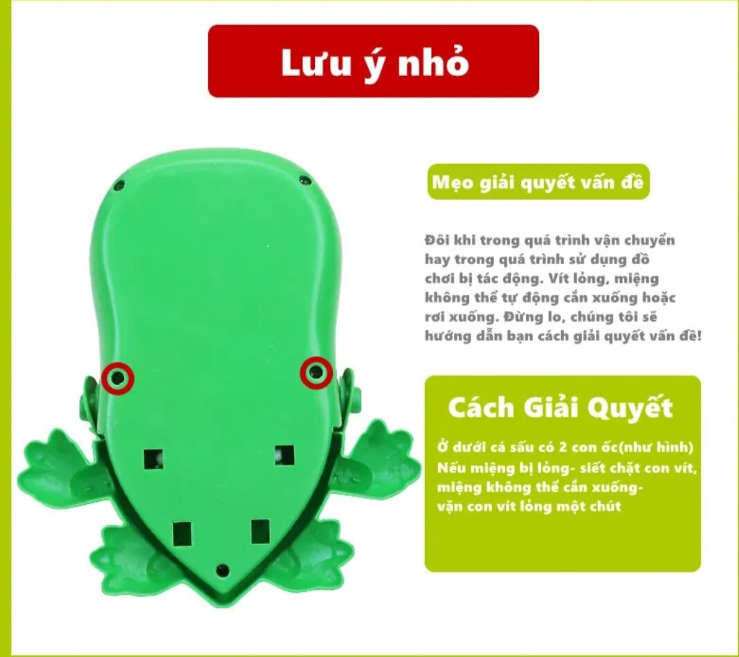 Đồ Chơi Cá Sấu Cắn Tay