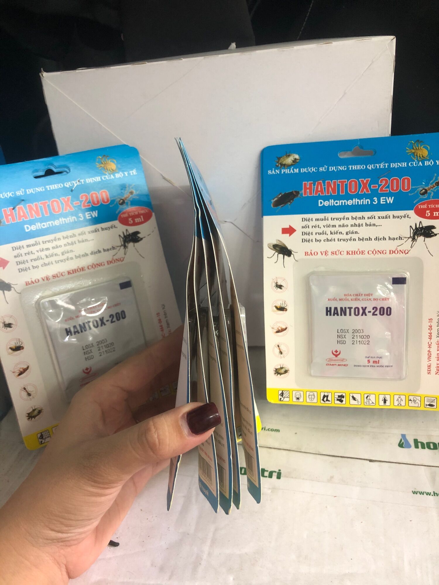 Combo 5 gói HANTOX - 200 chuyên diệt côn trùng