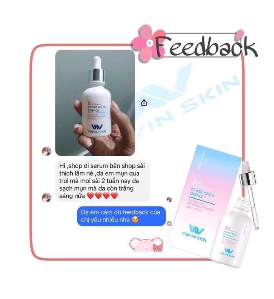 [ CHÍNH HÃNG ] Serum siêu căng bóng da _ Thương Hiệu VinVinSkin