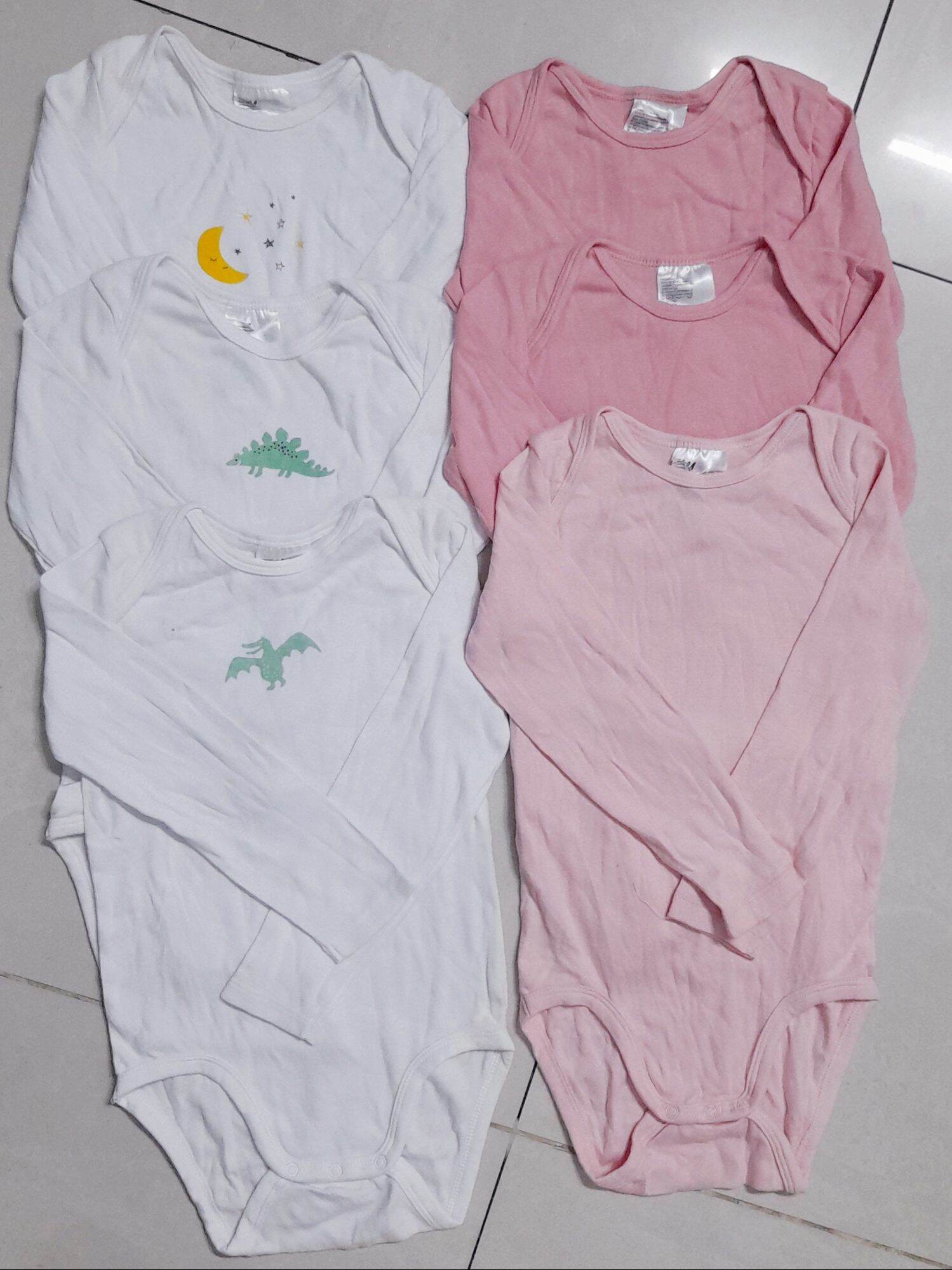 Set 10 body chip dài tay xuất dư