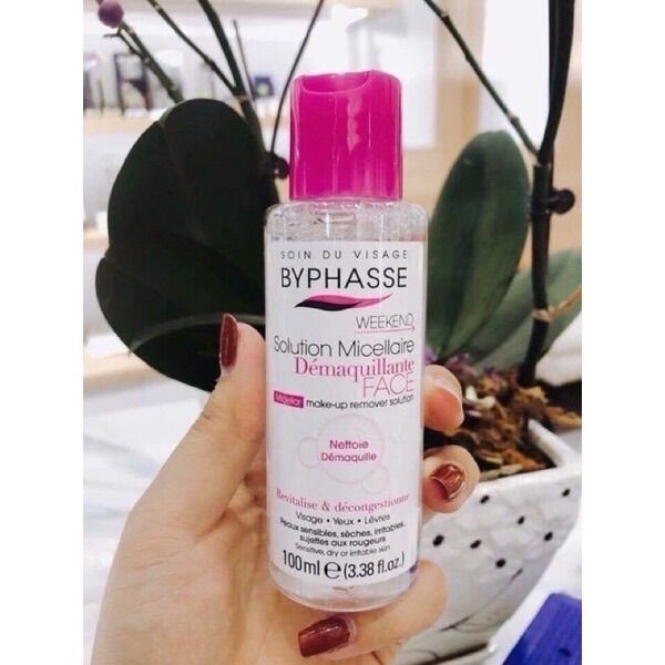 Nước tẩy trang Byphasse Micellar Make Up Remover Solution 100ml