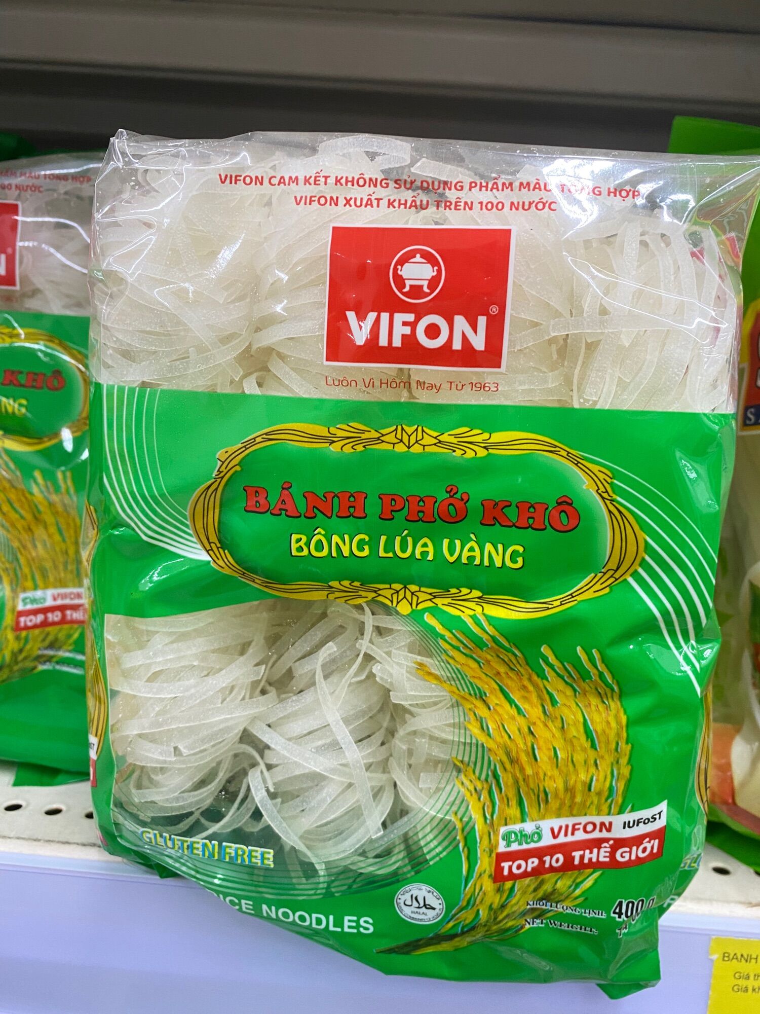 Bánh Phở Khô Vifon Bông Lúa Vàng 400g