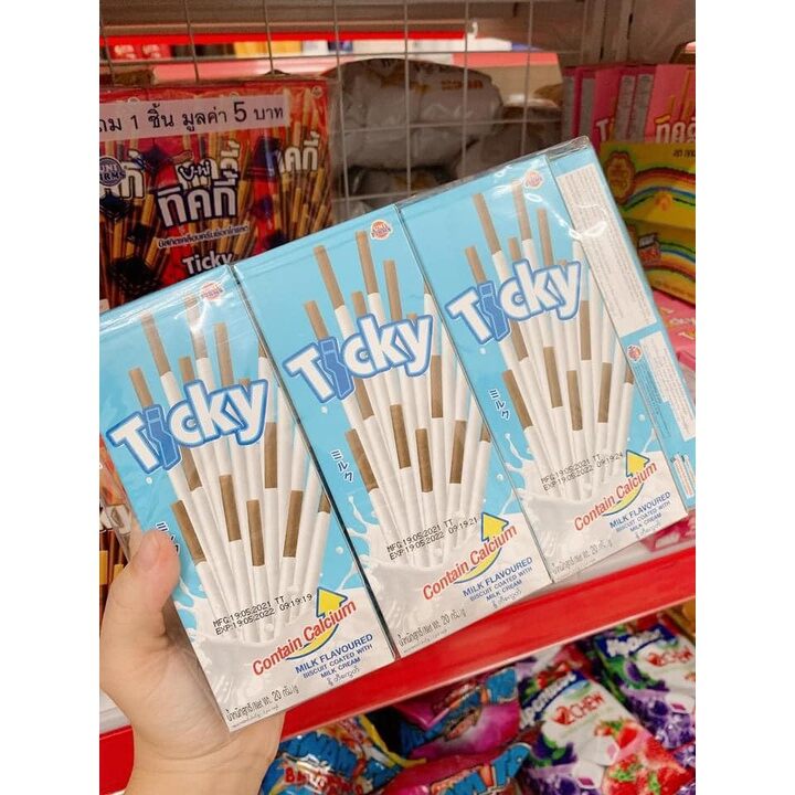 Bánh que ticky Thái Lan đủ vị