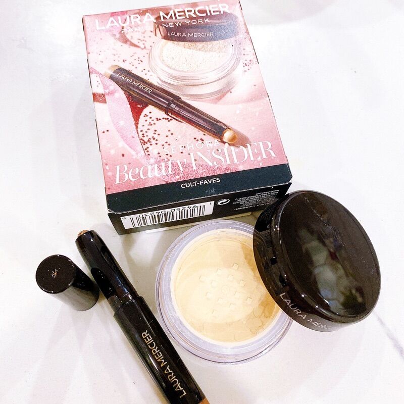 Sephora set phấn phủ màu mắt laura mercier