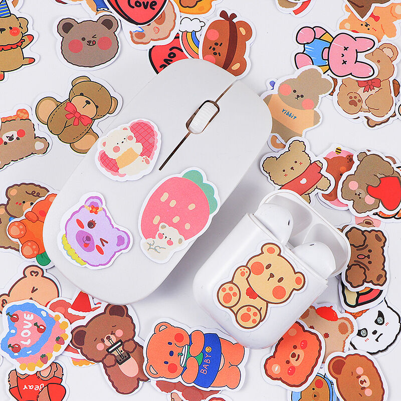 Set 50/100/200 miếng sticker hình dán chống nước