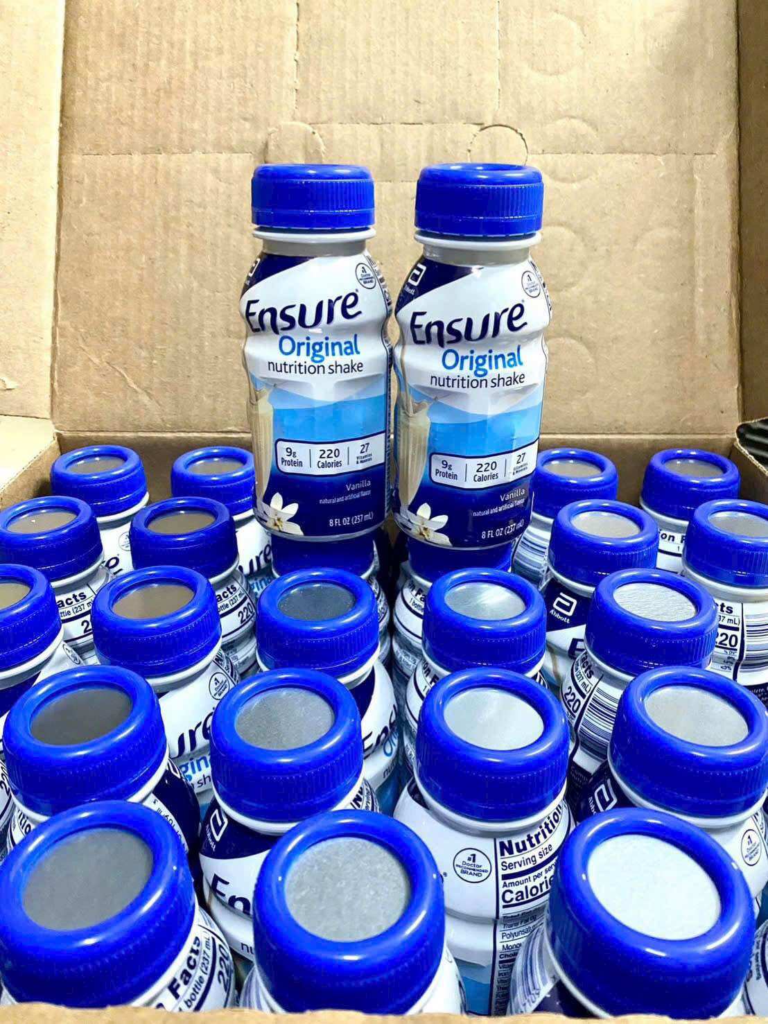 (HCM) Sữa Ensure nước 237ml/chai (nội địa Mỹ)
