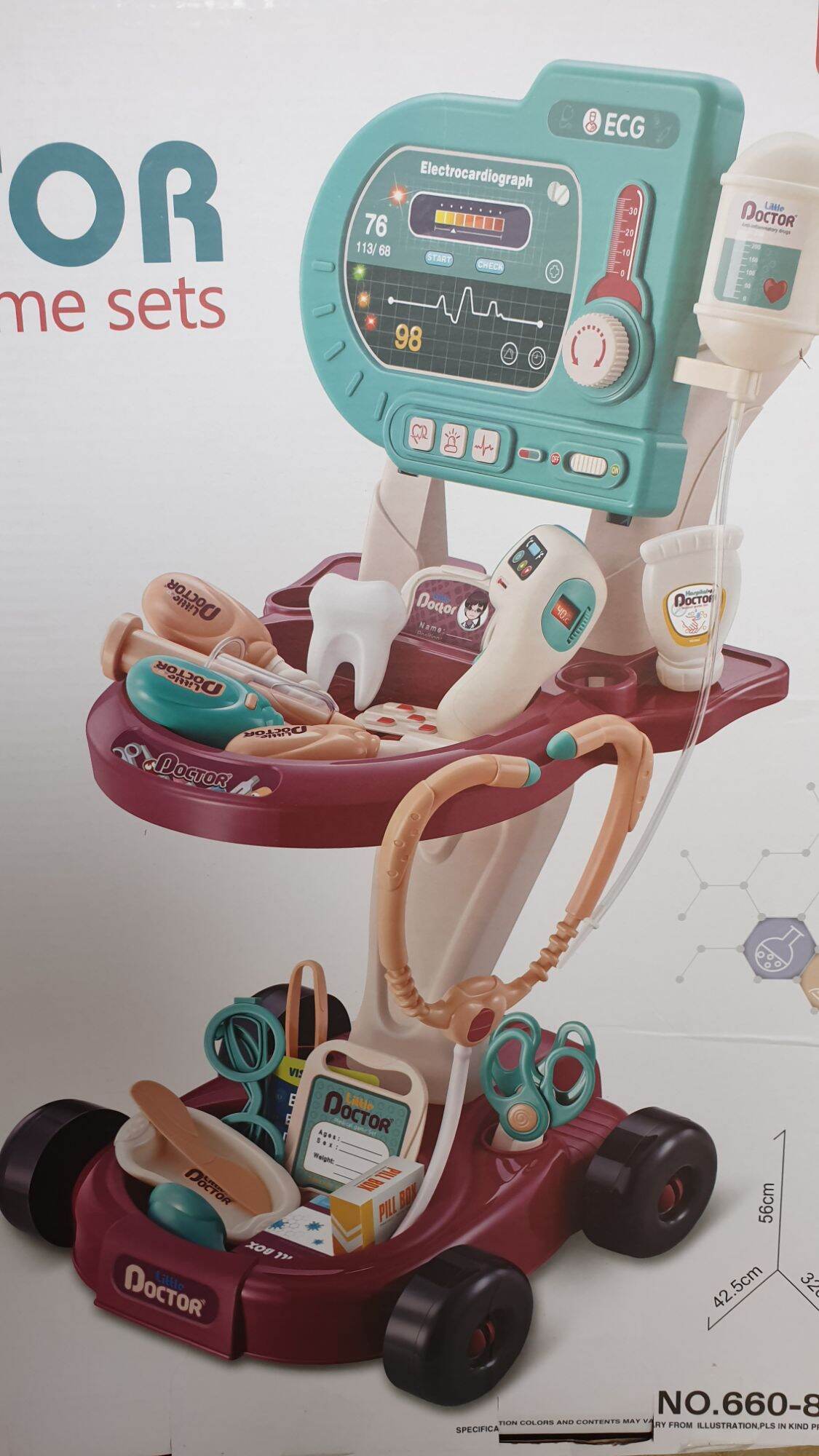 Đồ Chơi Bác Sĩ Có Xe Đẩy [Hàng Cao Cấp]