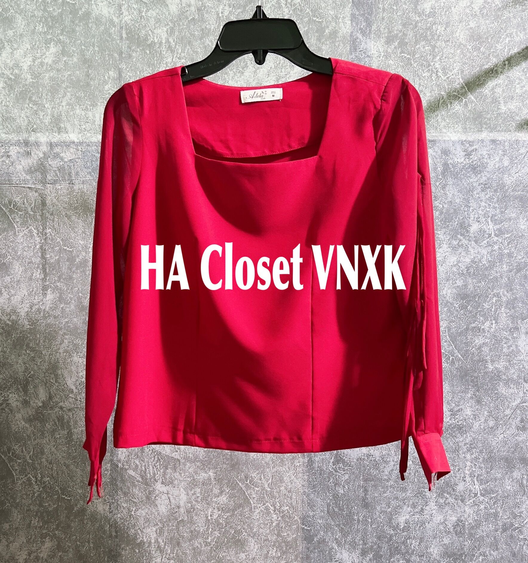 Áo Voan Kiểu Nữ Công Sở Xuất Dư