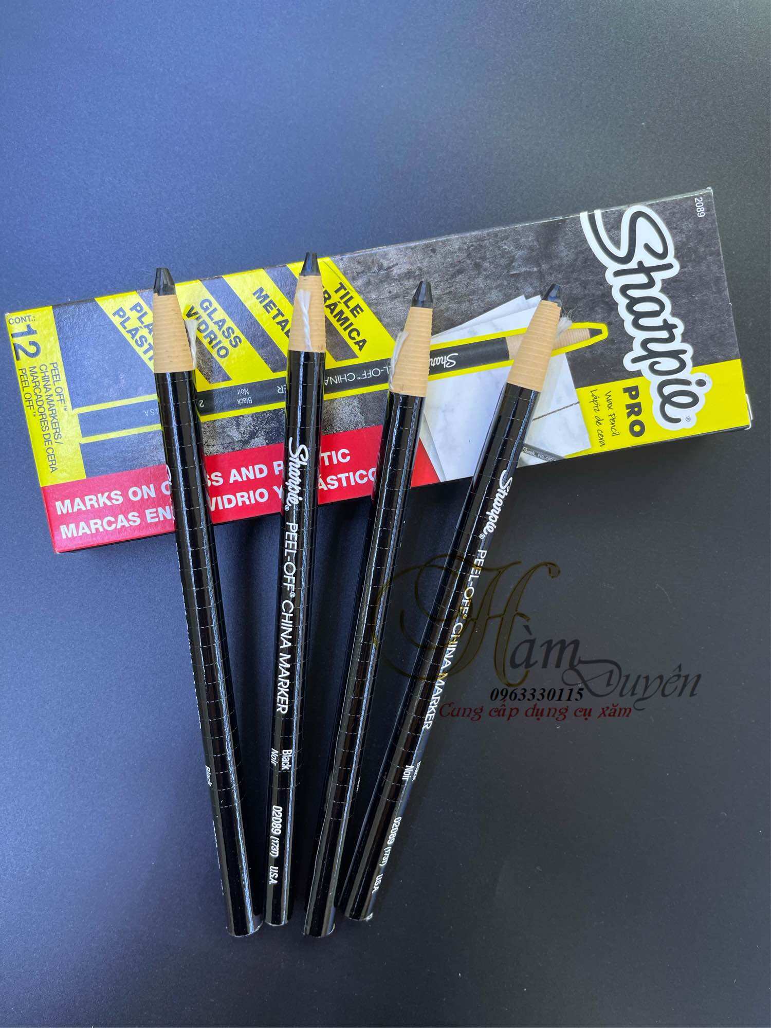 Chì đá sharpie, chì đá vẽ mày, chì vẽ loại 1