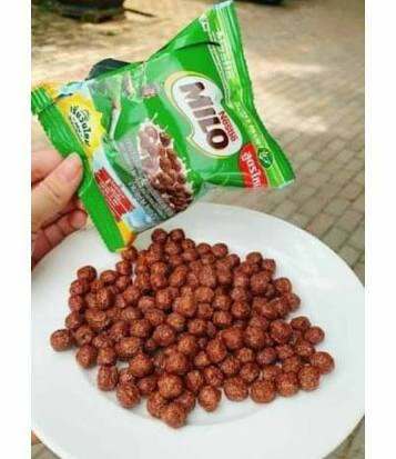 Lốc 12 gói Bim bim Milo Thái - Ngũ cốc Ăn Sáng Milo Nestle - Gói 15gr SIÊU