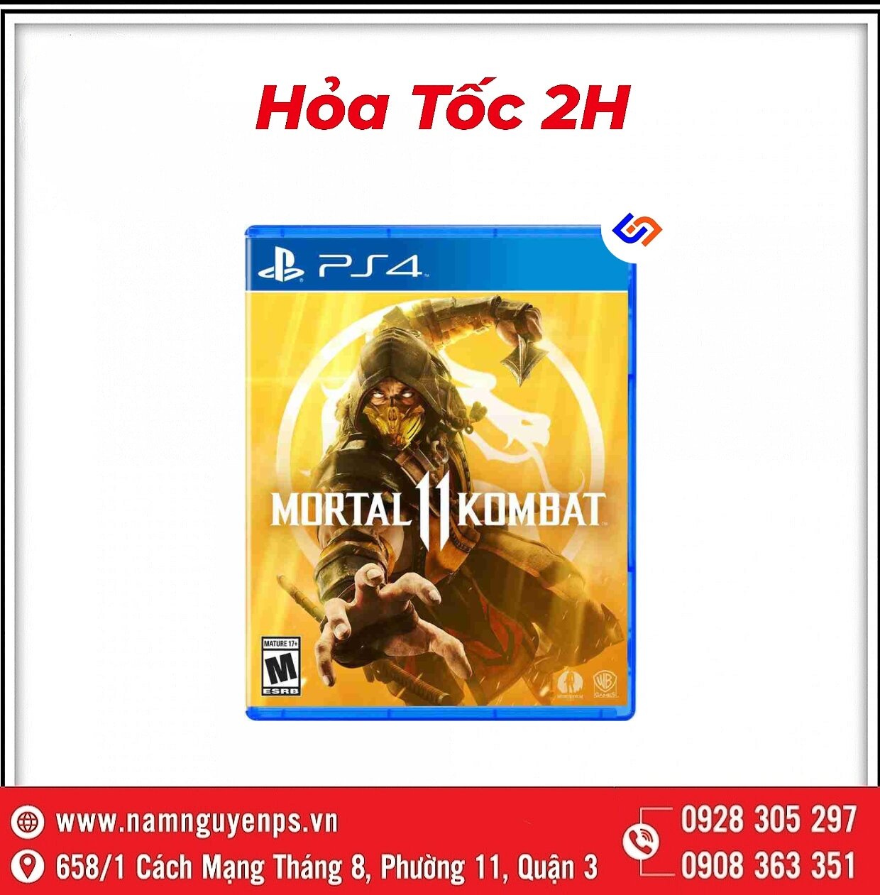 Đĩa game ps4 | mortal kombat 11 mk 11