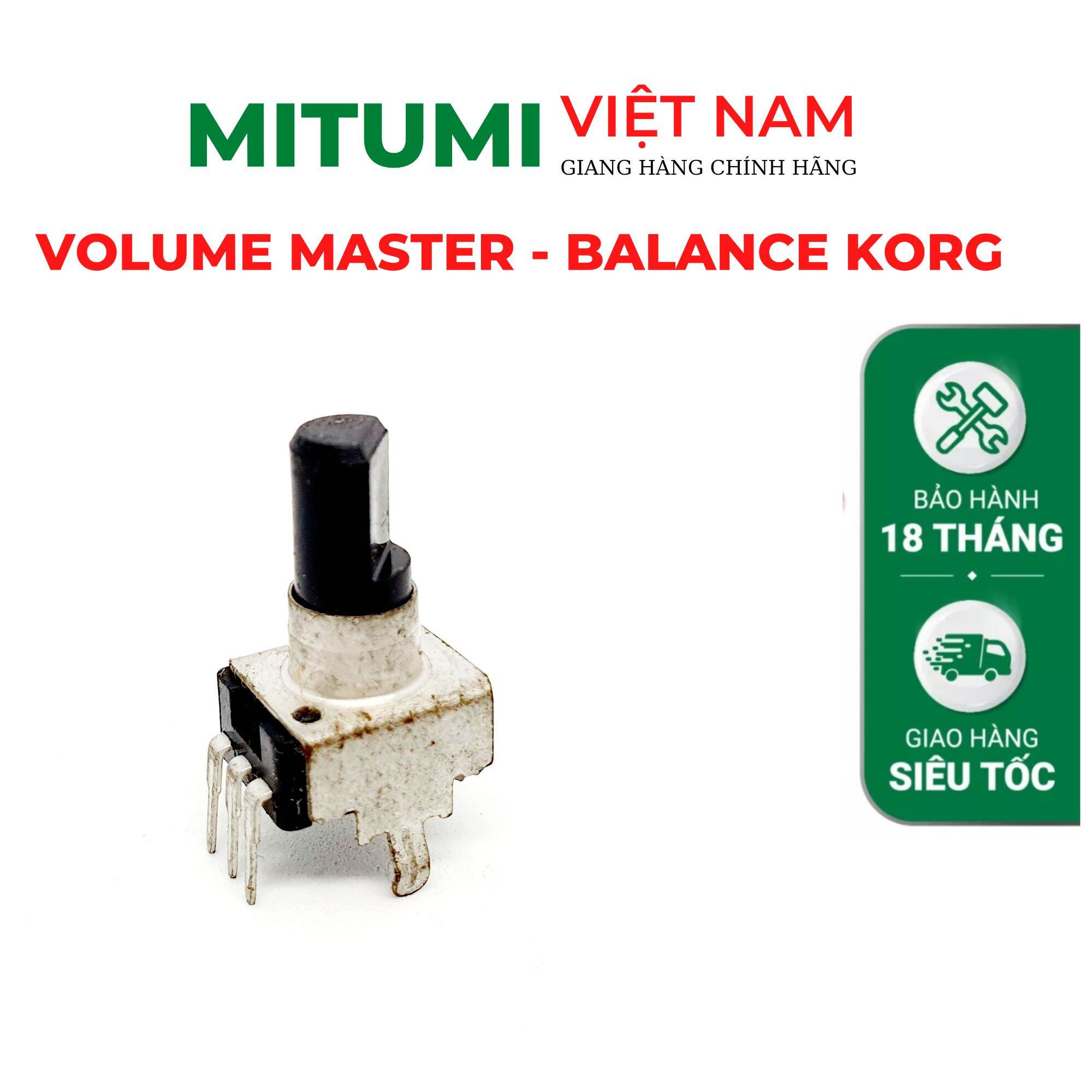 Volume đàn KORG Pa600 Pa900 - Master và Balance - hàng chính hãng