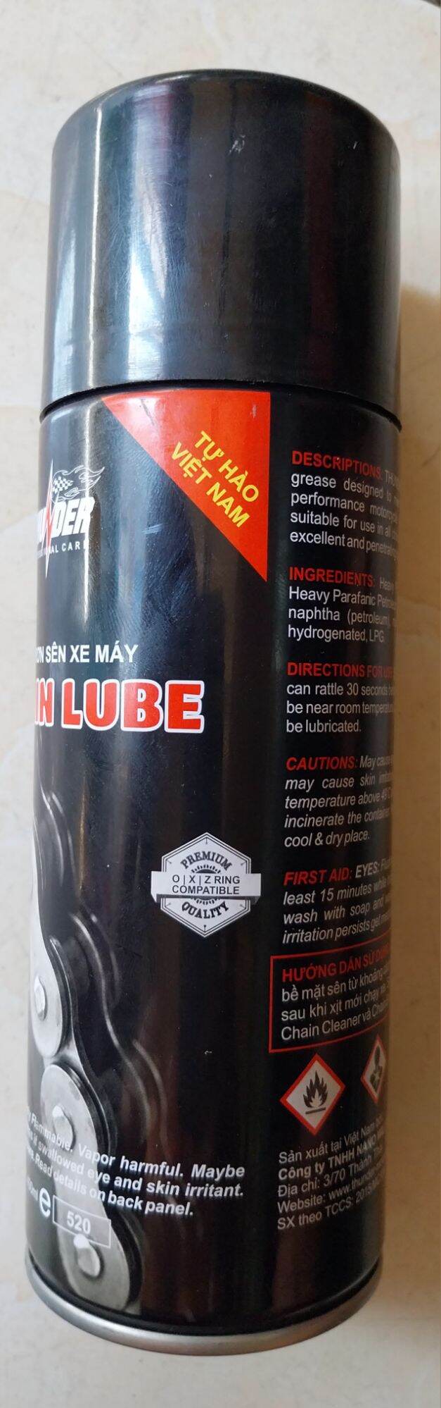 Dầu bôi trơn sên xe máy hiệu Chain Lube