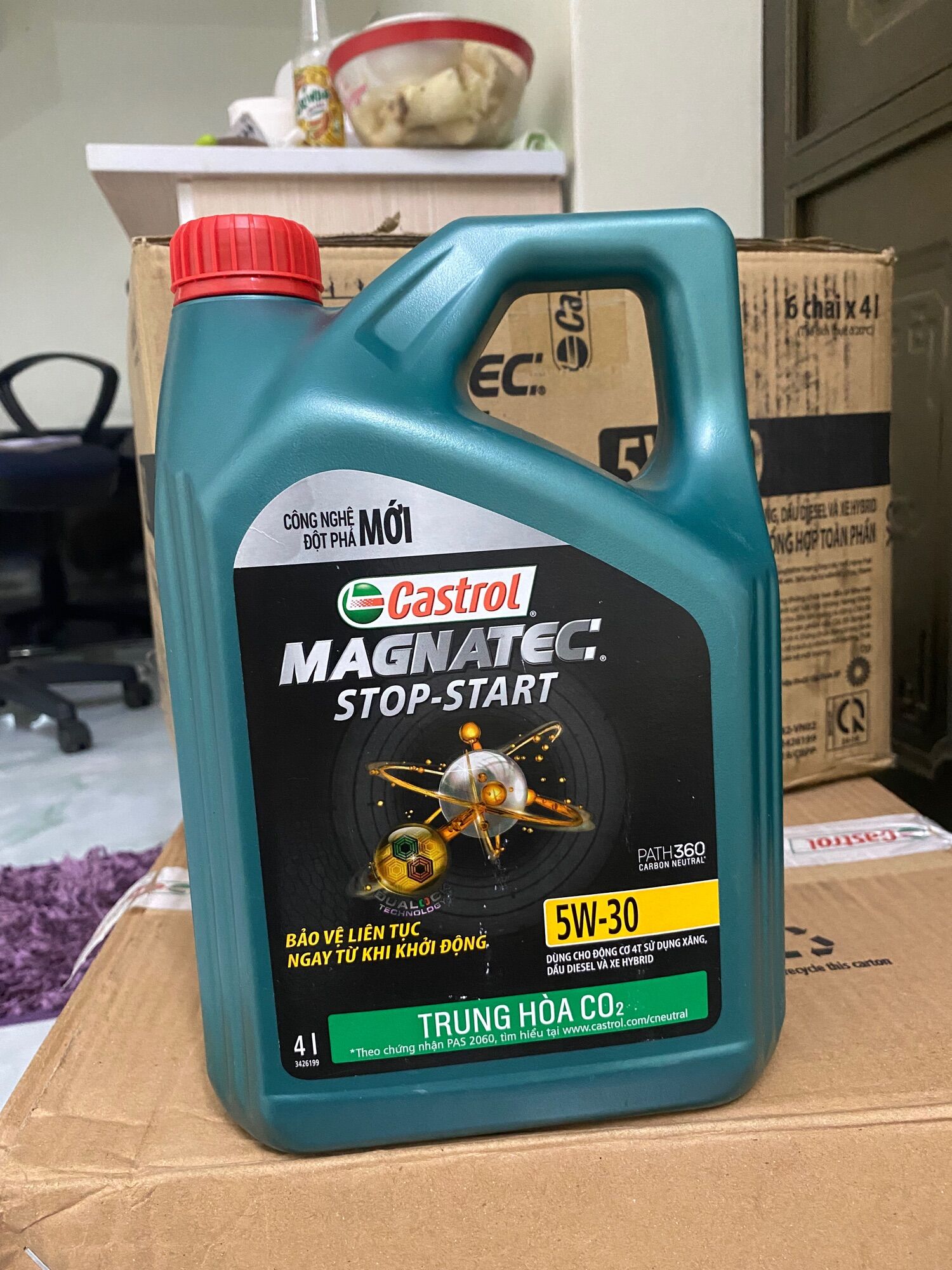 Dầu nhớt cao cấp castrol 5w30