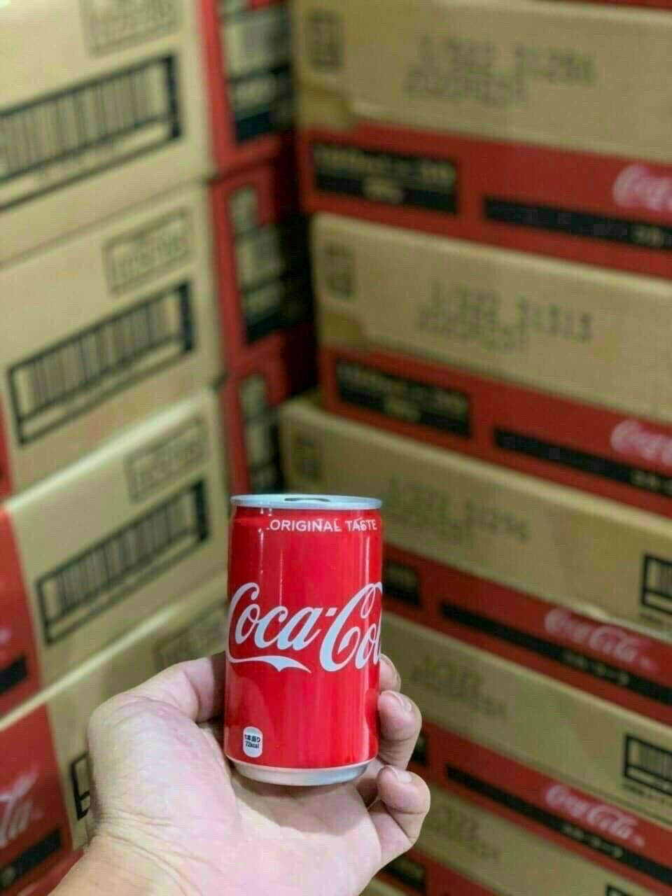 COCA NHẬT NẮP VẶN VÀ COCA MINI [Date T9/2022]
