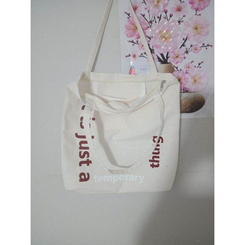 Túi tote vải canvas Ulzzang Thing is