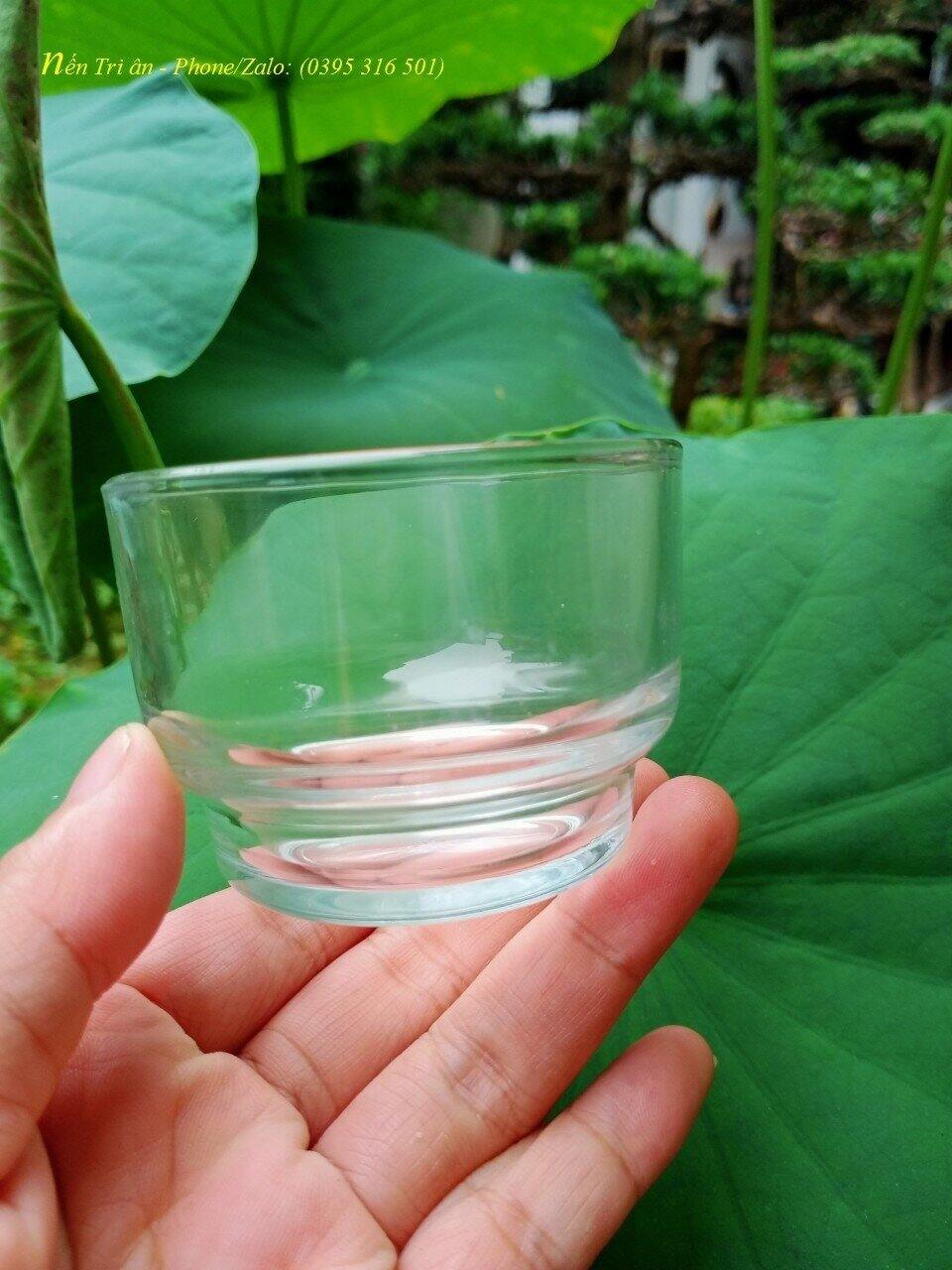 Cốc thủy tinh đựng nến 100ml