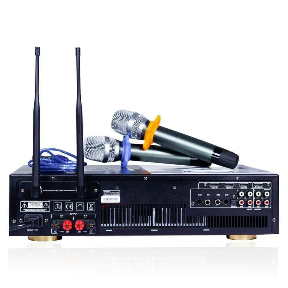 [Trả góp 0%]Đẩy liền vang số liền micro không dây NEKO AK3500