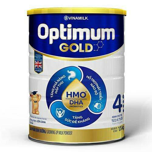 [Date 12/2023] Sữa bột Optimum Gold 4 HMO 1,45kg/1450g