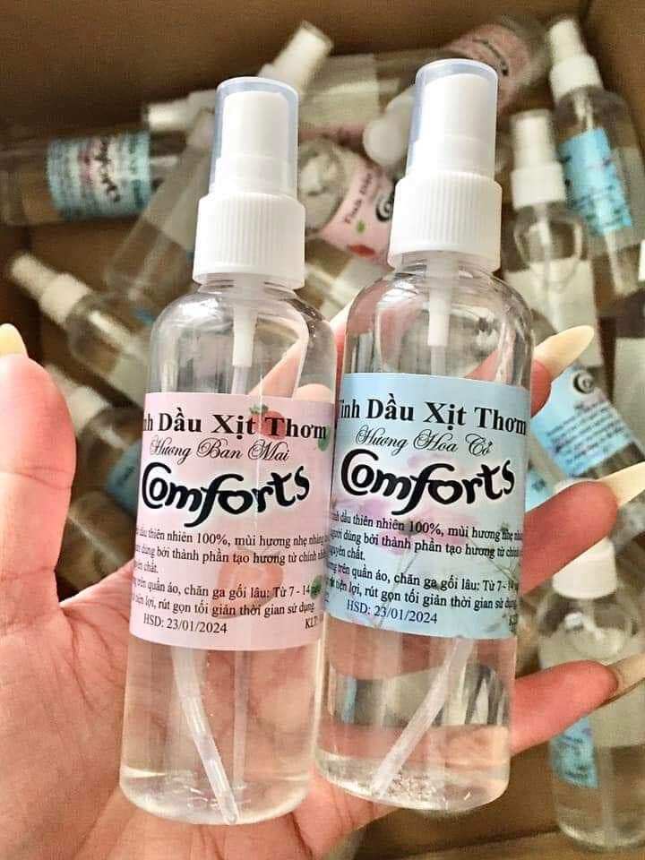 Tinh Dầu Xịt Thơm Quần Áo Comforts 100ml