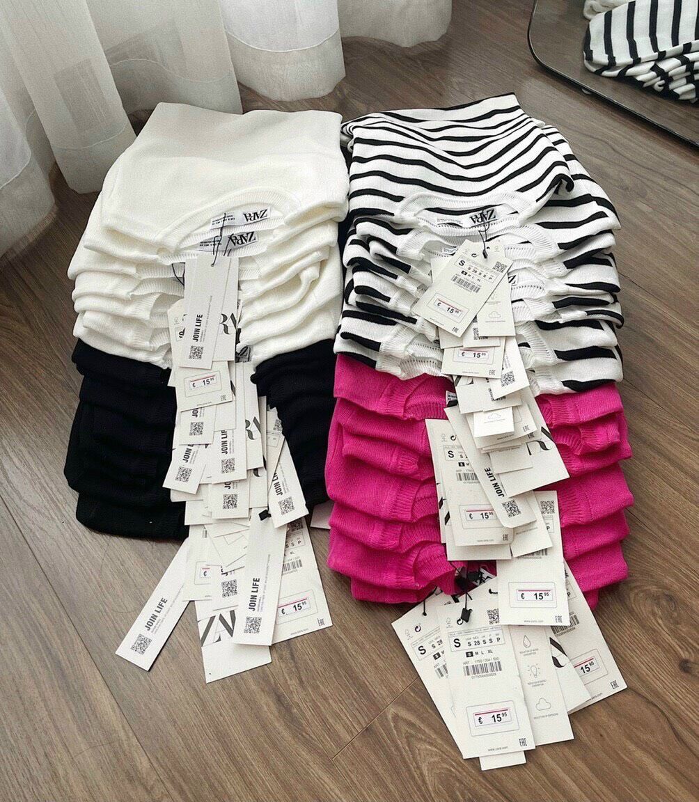 Áo len cộc Zara chuẩn Auth có size