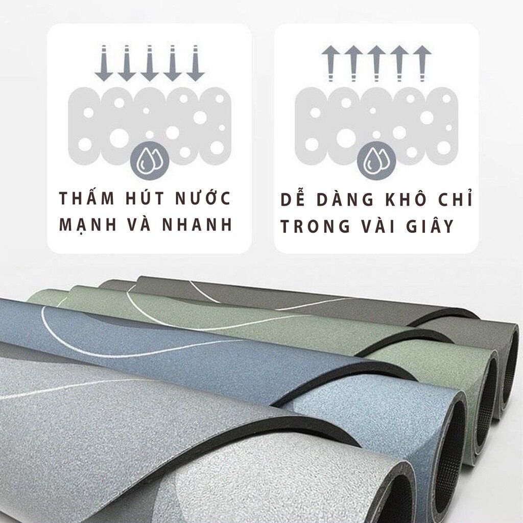 Thảm Chùi Chân Xả Kho Thấm Nước Nhanh
