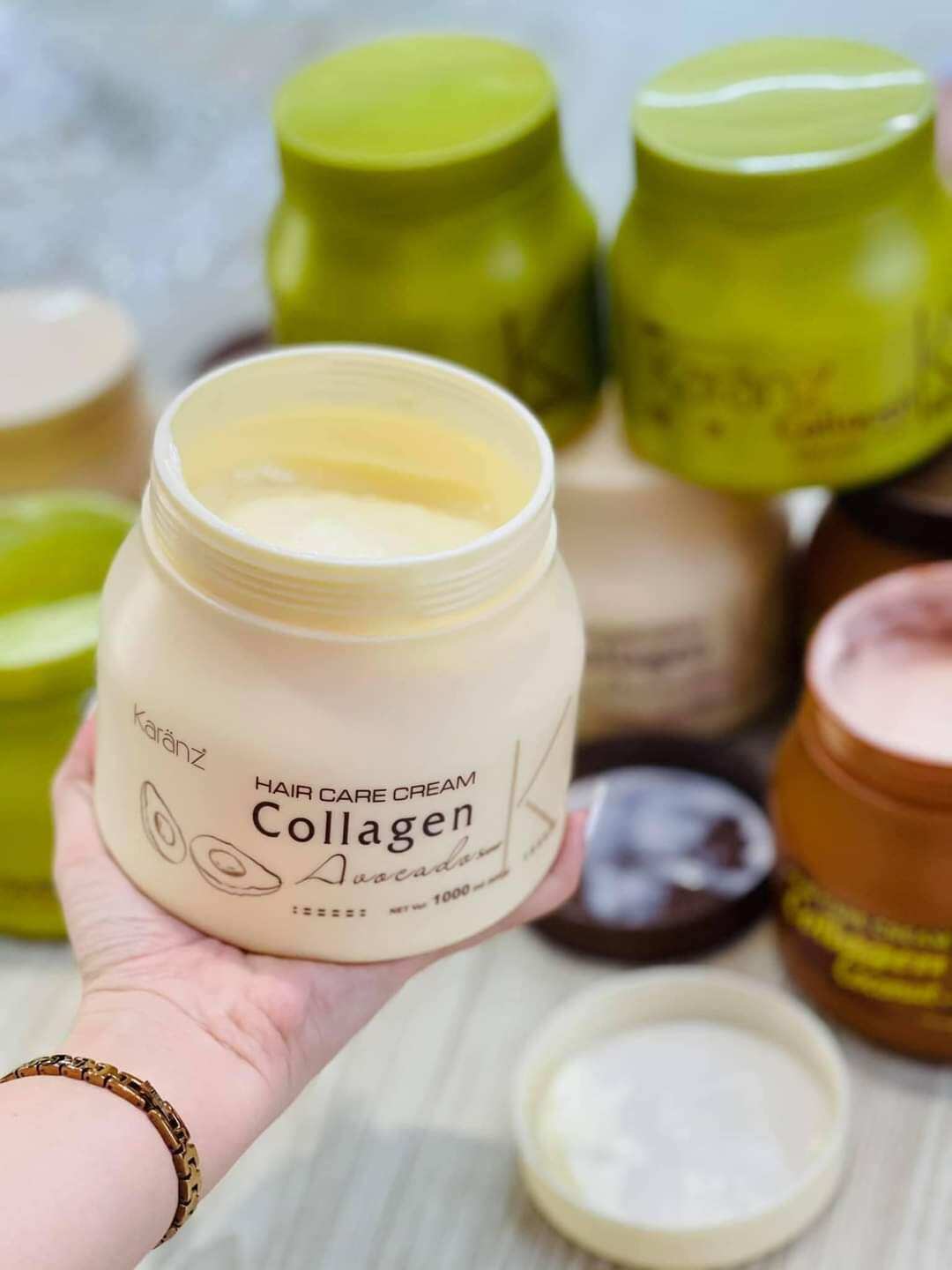 Hấp dầu lạnh, ủ tóc siêu mượt COLAGENL 1000ml