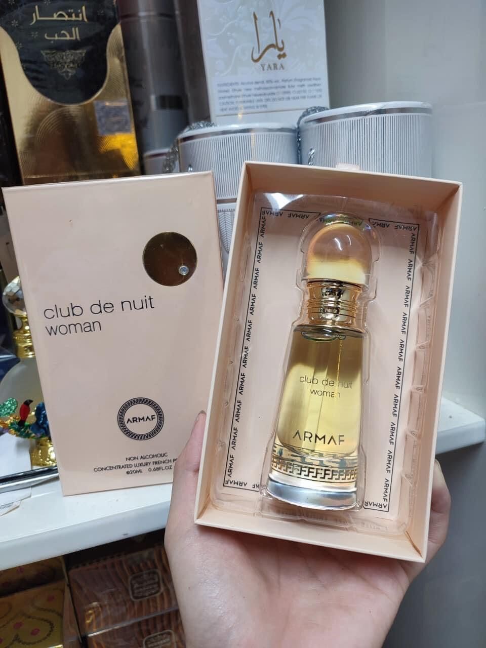 Tinh dầu nước hoa club de nuit woman armaf 20ml
