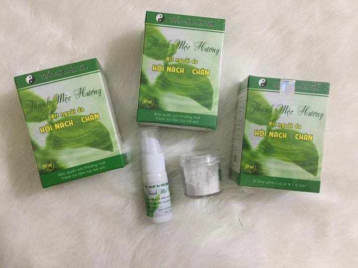 HÔI NÁCH, HÔI CHÂN THANH MỘC HƯƠNG